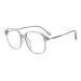 GUDVUE Blue Light Glasses Computer Reading/Gaming/TV/Phones Glasses for women/men Anti Glare/UV400/Eye Strain Grey/Silver Grey/Silver Clear