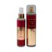 Bath & Body Works Luminous Fine Fragrance Body Mist 8 oz & Luminous Fine Fragrance Shimmer Body Mist 4.9 oz Gift Set packaging with a Blue bow - Buy Online on GoSupps.com
