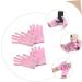 FOMIYES 6 Pairs Moisturizing Gloves Moisture Gloves Women Hand Care Gloves Screen Touch Gloves Grooming Gloves Womens Glove Gloves Miss Spandex White Gloves Pink Moisturiser - Buy Online on GoSupps.com