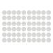 60 pieces of food oil absorption baking paper basket lies one-way round health heat-resistant oil filter extinguishing paper for soup fried food cooking