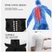 KouRy Adjustable Posture Corrector - Waist & Shoulder Brace for Back Support | Men Women & Kids | Size M - International Shipping Available - Buy Online on GoSupps.com