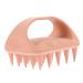 Beavorty silicone shampoo comb shower brush head massage device for scalp massager scalp washer shower hair brush head massage hair care the head remove brush head pebbles