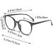 TAORANJU Blue Light Blocking Glasses for Women & Men | Stylish Curved Frame for Small Faces | Anti Dry Eyes & Glare | Non-Prescription Computer & Reading Glasses - Buy Online on GoSupps.com