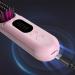 Wireless Hair Straightener Brush - Fast Heating Negative Ions Portable Curler - Pink - Buy Online on GoSupps.com