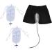 Wearable Urine Bag Incontinence Pants for Men Portable Leak Proof Urine Funnel Spill Proof Collector Urinary Drainage Stabilizatio Device for Man Incontinence Bladder Aid (Size : Small (52-76cm))
