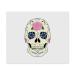 Azeeda 2 x "Day of the Dead Skull" Microfiber Lens/Eyeglass Cleaning Cloths (LC00020428)