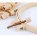 VITKSTAR 5-Piece Plastic Embroidery Hoop Set - 3 to 8 inch Circle Cross Stitch Hoops for Embroidery and Cross Stitch (Multicolour/Light Yellow) - Buy Online on GoSupps.com
