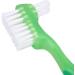 Denture Brush Set for Seniors - Professional Daily Cleaning Toothbrush - Green Denture Cleaner - Buy Online on GoSupps.com