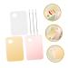 Didiseaon 3 Sets Makeup Palette Tools - Acrylic Foundation Blending & Mixing Palette for Professional Cosmetic Application - Buy Online on GoSupps.com