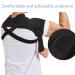 Double Shoulder Support Protector Shoulder Strap Brace for Women Men Sports Protective Gear Adjustable Shoulder Support Clavicle Brace Posture Corrector Shoulder Wrap Protector for Lifting Sports S/M(Suitable for shoulder width 36-39cm) - Buy Online on GoSupps.com