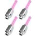 Vosarea 4pcs Wheel Lights Tire Valve Cap Light - Pink for Car Bike Bicycle Motorcycle - Buy Online on GoSupps.com
