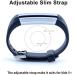 BIGGERFIVE Slim Kids Fitness Tracker Watch - Waterproof Activity Tracker for Boys Girls Teens - Pedometer, Sleep Monitor, Calorie Counter - Dual Bands - Black&Blue - Buy Online on GoSupps.com