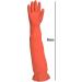 Skoulazeo Long Rubber Gloves Kitchen Dishwashing Gloves Reusable Household Gloves Waterproof Cleaning Gloves for Home Painting Garden - Buy Online on GoSupps.com