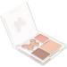 Baluue 3pcs Eyeshadow Palettes Pink Plastic Eye Makeup Plate Eye Shadow Palette Eye Shadow 6.50X6.50X1.00CMx3pcs Multix3pcs - Buy Online on GoSupps.com