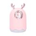 Humidificateur d'air atomisation d'humidificateur Protection de mise hors tension Hydratation de la peau pour employ de bureau pour salon de beaut pour soins de la peau pour bureau (rose)