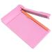 HEEPDD 160mm/6.3in Small Paper Cutter, Portable Mini Paper Trimmer for Scrapbooking Craft Paper Photo Coupon Label Cardstock