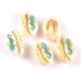 40 Pcs Summer Earrings Colorful Jewelry Bracelet Beads DIY Shell Earring Pendant Charm Spiral Miss 1.9x1.6x1cm Colorful - Buy Online on GoSupps.com