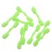 UNICOCO pole tip light holder 10Pcs night fishing clip of fluorescent glowstick connections glow rods for the fishing rod fishing troop tip fishing matters