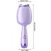 Waver Hair Tool - 32mm Cat Paw Temperature Control Curling Wand with 4 Gears - Cartoon Portable Egg-Roll Hairstyle Waver Portable Curling Iron for Travel Daily Life Maijia Purple - Buy Online on GoSupps.com