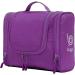 bago Travel Toiletry Bag for Women and Men - Large Waterproof Hanging Large Toiletry Bag for Bathroom and Travel Bag for Toiletries Organizer -Travel Makeup Bag Large .Purple