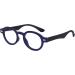 OCCI CHIARI Classic 3.50 Reading Glasses for Women - Trendy Round Rim Frames Durable Design Blue 3.5x Magnification - Buy Online on GoSupps.com