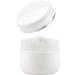 Tianzd 5-Pack 20ml White Plastic Screw Top Cream & Gel Containers with Silver Band Lid - Ideal for Cosmetics & Ointments - Includes 5 Mini Spoons - Buy Online on GoSupps.com