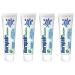 Biorepair: Oral Care Junior 7-14 Years Toothpaste Fluoride Free with Mint Extract - 2.53 Fluid Ounces (75ml) Tubes (Pack of 4) Italian Import