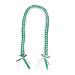 OralGos Elegant Double Layered Graduation Pendant Necklace Wreath Honor Rope for Graduation Green/White