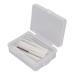 Hearing Aid Hoses & Amplifiers | HDO Model Otoplasty Molded Tubes & Cleaning Brush | Transparent Replacement Listening Tube - Buy Online on GoSupps.com