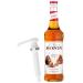 Monin Coffee Syrup in Caramel 70cl Glass Bottle & 70cl Pump Set Caramel Coffee 2 Count (Pack of 1)