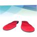 Didiseaon Flatfoot Insoles - Optimal Arch Support & Cushioning for Sports Shoes | Damping Shoe Inserts for Men & Women - Red - Buy Online on GoSupps.com