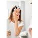 Buy Terse Bowknot Hair Band & Silicone Mask Brushes - 6-Piece Makeup Set for Spa & Face Washing - Sweet Coral Red Fleece - Buy Online on GoSupps.com