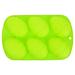 GRIRIW Cake Molds Silicone 1pc Easter Egg Cake Mold Soap Silicone Molds Silcone Molds Biscuits Mold 3D Top Hat Household 26.5X16.5CM Green
