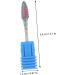 SOESFOUFU Nail Art Polishing Tools Manicure Drill Bits Cuticle Pusher Tool Nail Bits for Women Manicure Art Drill Bits Acrylic Nail Drill Bits Women's Plastic Front Accessories 5.4x1.2cm Colorful - Buy Online on GoSupps.com