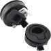 4PCS Boat Slam Latch 2'' Flush Pull Locking Deck Hatch Door Black - Round Plastic for RV Boat Door Hatch Cabinet - Buy Online on GoSupps.com