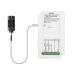 MOES WiFi Smart DIY Thermostat Controlling Module Temperature and Humidity Sensor Dual Output 15A 2.4GHz WiFi Smart Life App Wireless Remote Control for Greenhouse Aquarium Reptile Terrarium With Temperature & Humidity Sensor
