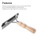 Ordermore Long Tooth Undercoat Dog Rake - Anti-Slip Wood Handle Steel Comb for Long Hair Pet Grooming - Buy Online on GoSupps.com