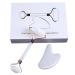 Roller Gua Sha white face roller skin care tools beauty for massage eye scooter for eyes yourself care gif scooter for face set