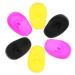 Mikinona 3 Pairs Ear Water Protection Ear Covers for Salon Ear Shower Caps Ear Protectors Silicone Ear Covers Hair Dye Ear Cover Ear Caps for Hair Dye Ear Covers When Coloring Hair