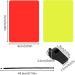 Approved Football Referee Card Set - Red & Yellow Cards with Specifications & Pipe Cord - Essential Referee Tool for Competitions - Buy Online on GoSupps.com
