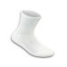 Orthofeet Padded Sole Non-Binding Non-Constrictive Circulation Seam Free Socks 3 Pack Large White