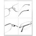 LUFF Ultra Light Reading Glasses for Men/Women - Stylish Blue Light Blocking Eyeglasses 2.0x - Screwless HD Readers in Black - Buy Online on GoSupps.com