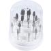 POPETPOP 3 Pcs 48 Nail Bit Holder Display Storage Case Nail Display Stand Nail Drill Bit Holder Nail Drill Bits Holder Display Storage Container Nails Drill Bits Bracket Box White Manicure Size 1x3pcs Whitex3pcs - Buy Online on GoSupps.com