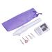 Electric Nail File Electric Nail Polisher Manicure Files Nail Art Grinder Grooming Kit with 5 Heads (No Battery)