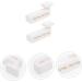Fomiyes Helmet Mask Hooks - 5 Pairs Creative Double Glasses Case with Rattan Balls for Skiing | PVC Protection for Women - Buy Online on GoSupps.com