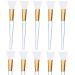 10 Pieces Silicone Facial Mask Brushes Face Mud Applicator Clay Tools, Mask Beauty Tool Soft Silicone Facial Mud Mask Applicator Brush Hairless Body Lotion And Body Butter Applicator Tools Translucent