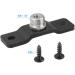 CAMVATE 5/8 Male to 1/4 Female Microphone Screw Adapter with Mount - 2325 - Buy Online on GoSupps.com