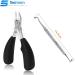 Buy Generic Professional Toenail Scissors - Stainless Steel Precision Tongs for Thick & Embedded Toenails - Ergonomic Design & Non-Wound Rubber - International Shipping Available - Buy Online on GoSupps.com