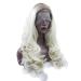 BGHJUE 24-Inch Natural Looking Long Wavy Synthetic Hair Lace Front Wig for Women - Heat Resistant Fiber Side Parting (Color: Photo Color) - Buy Online on GoSupps.com
