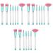 NOLITOY 21 Pcs Professional Makeup Ladies Suits Flash Suit Lady Tools Women s Suits Makeup Brush Kit Makeup Brush for Face Glitter Makeup Matte Makeup Foundation Eyes Travel Empty Shot